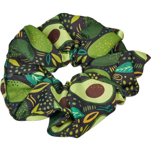 Hoppla Botanic Polyester Hair Scrunchie Branded